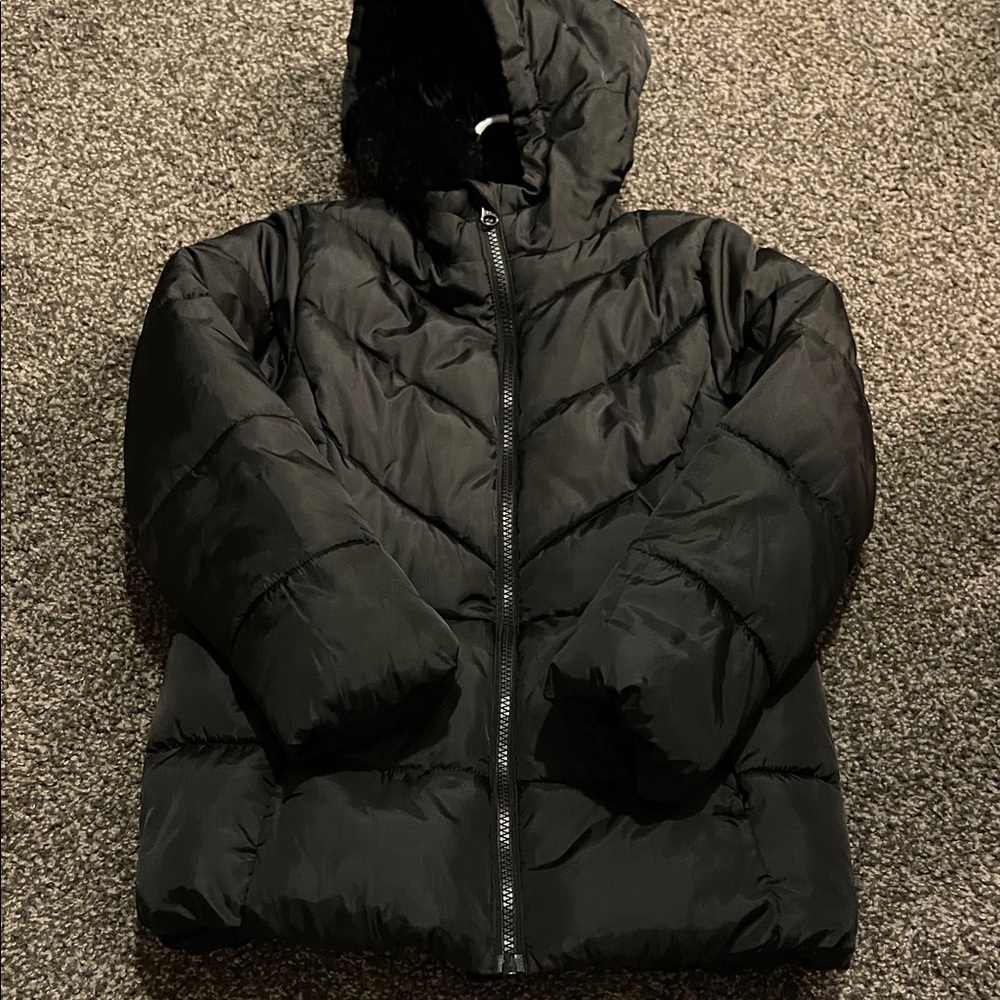 Wonder Nation Black Fleece/Heave weight jacket. Worn few times